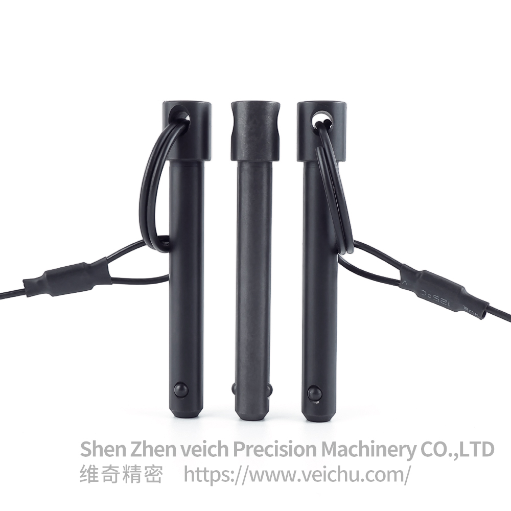  Stainless Steel Black Oxide Pull-ring Type Quick release lock pin