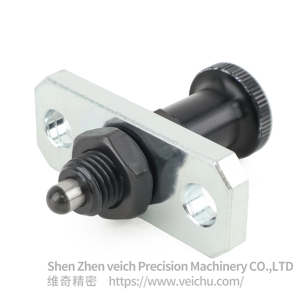 VCN242-BK Carbon Steel ReturnType Indexing Spring with Flange