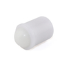 VCN410 White POM Ball Plunger - Press Fit,Flange