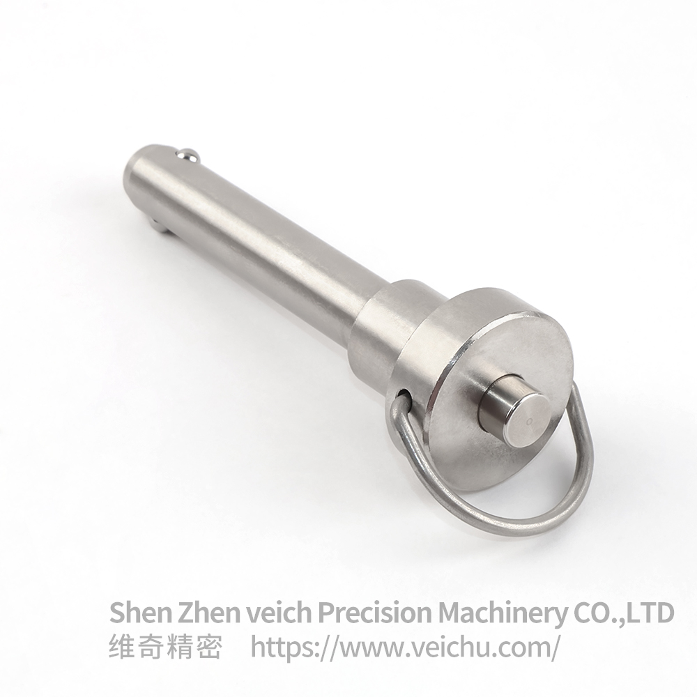 VCN112 All Stainless Steel Push Button Ball Lock Pin
