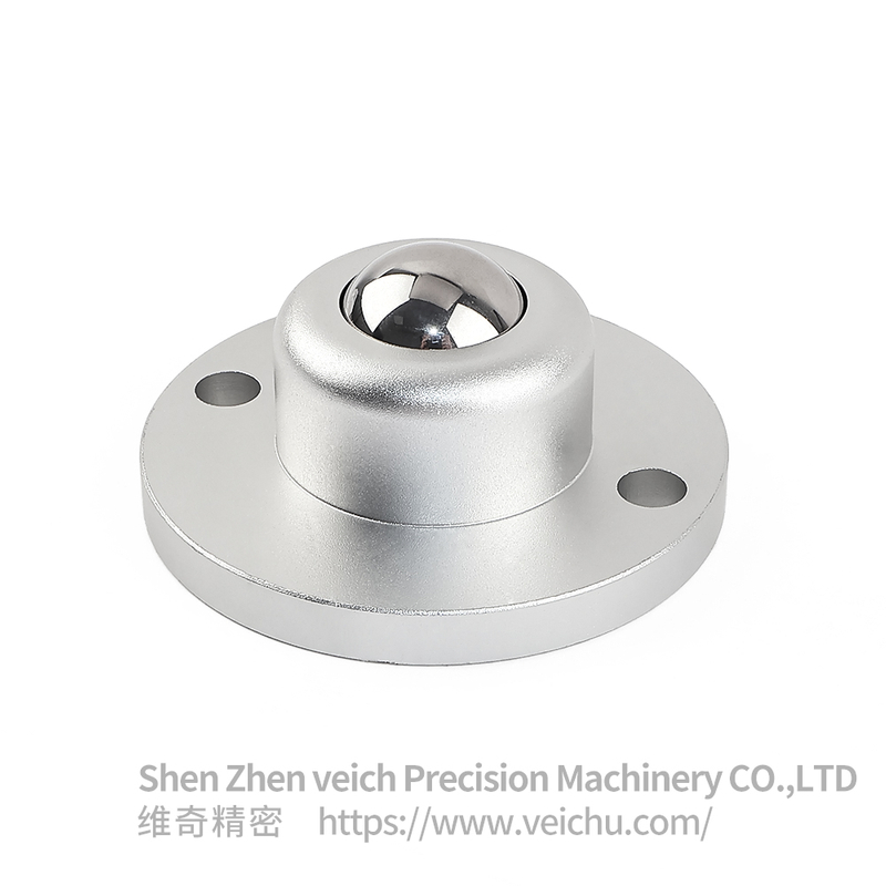 VCN338 Carbon Steel Conveyor Ball Rollers with Flange