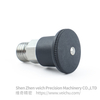 VCN218-CN /MCN Black Handle Stainless Stee Dowel Spring Loaded Plunger