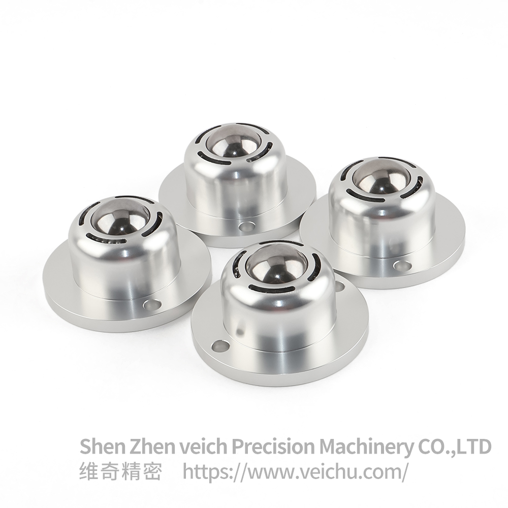 VCN336 Carbon Steel Conveyor Ball Rollers with Flange