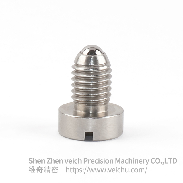 VCN417-SS Stainless Steel Ball Plunger with Single Slot