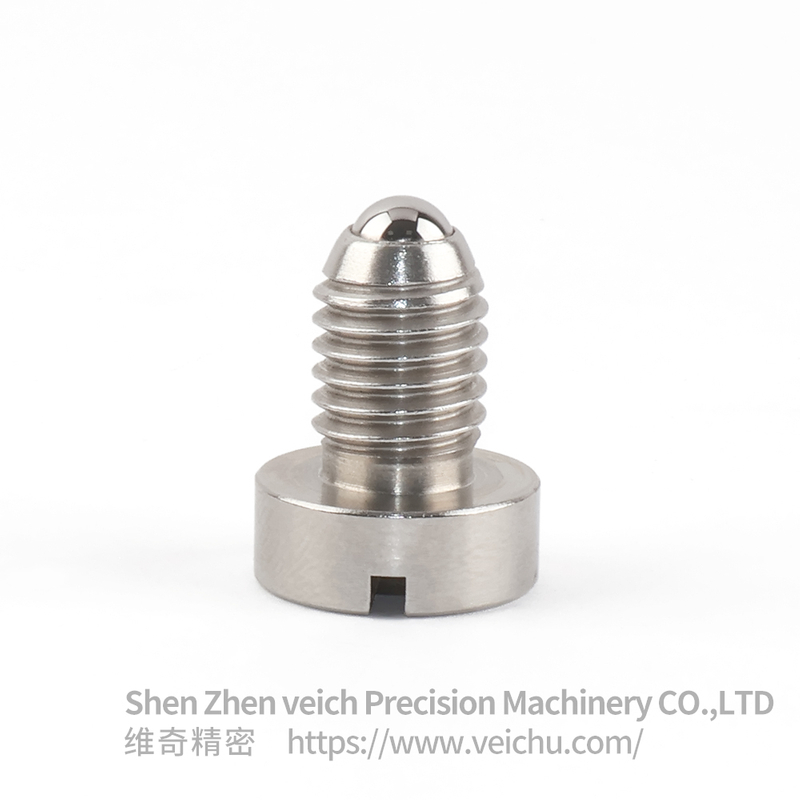 VCN417-SS Stainless Steel Ball Plunger with Single Slot