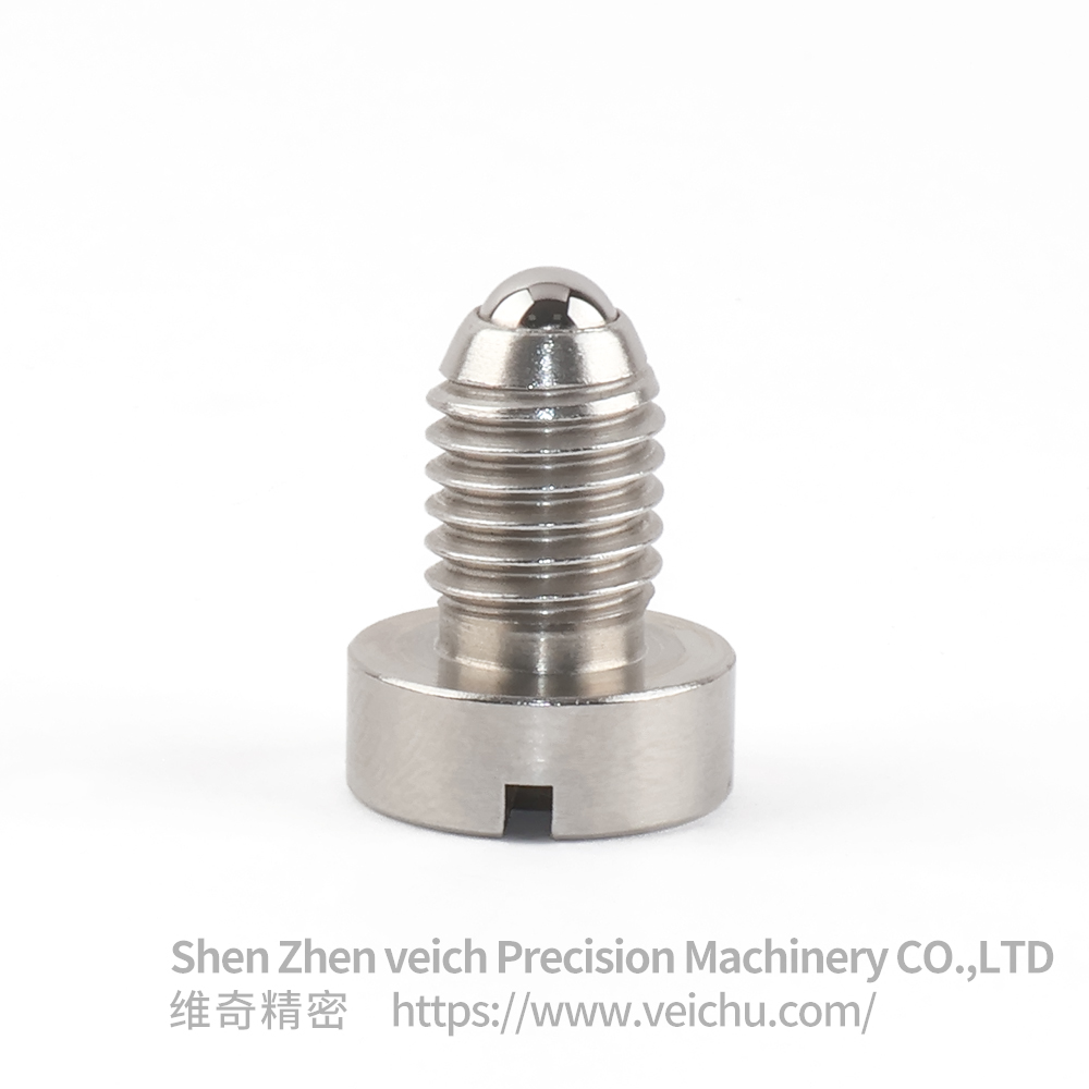 VCN417-SS Stainless Steel Ball Plunger with Single Slot