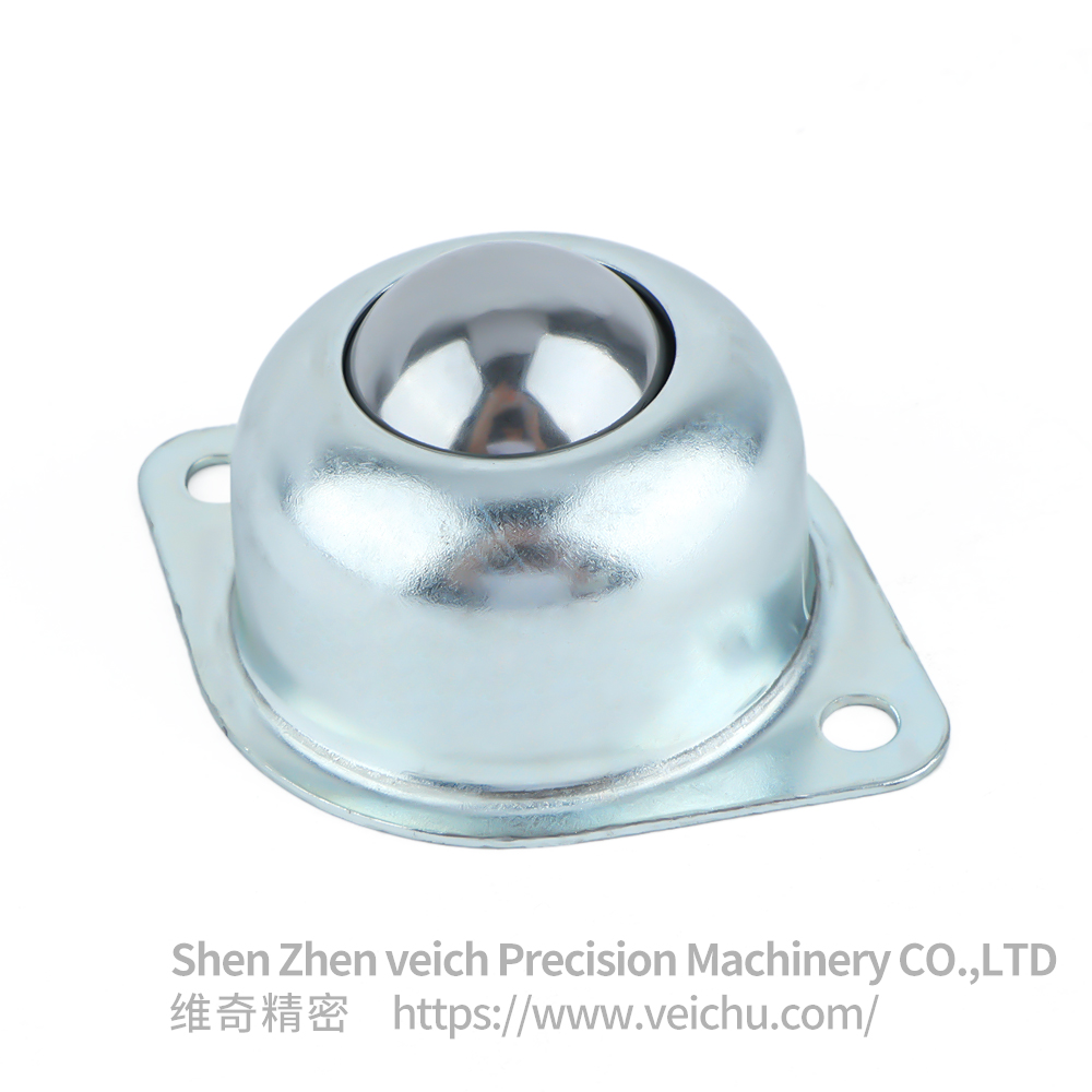 VCN348-50 Carbon Steel Conveyor Ball Rollers With dust exhaust holes