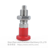 VCN221-BNK-Red Stainless Steel Nylon6 Knob Precision Indexing Plunger