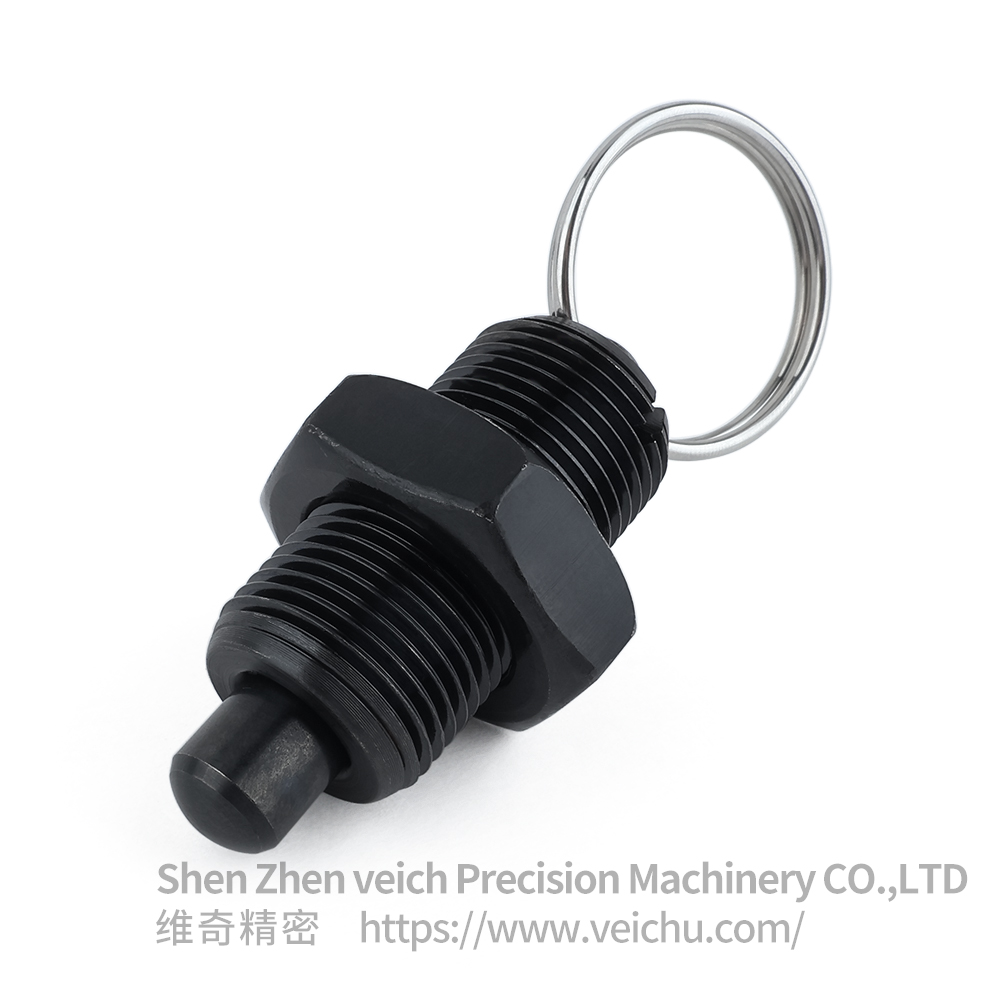 VCN236-LK Carbon Steel Pull Ring Spring-Loaded Positioning Pins