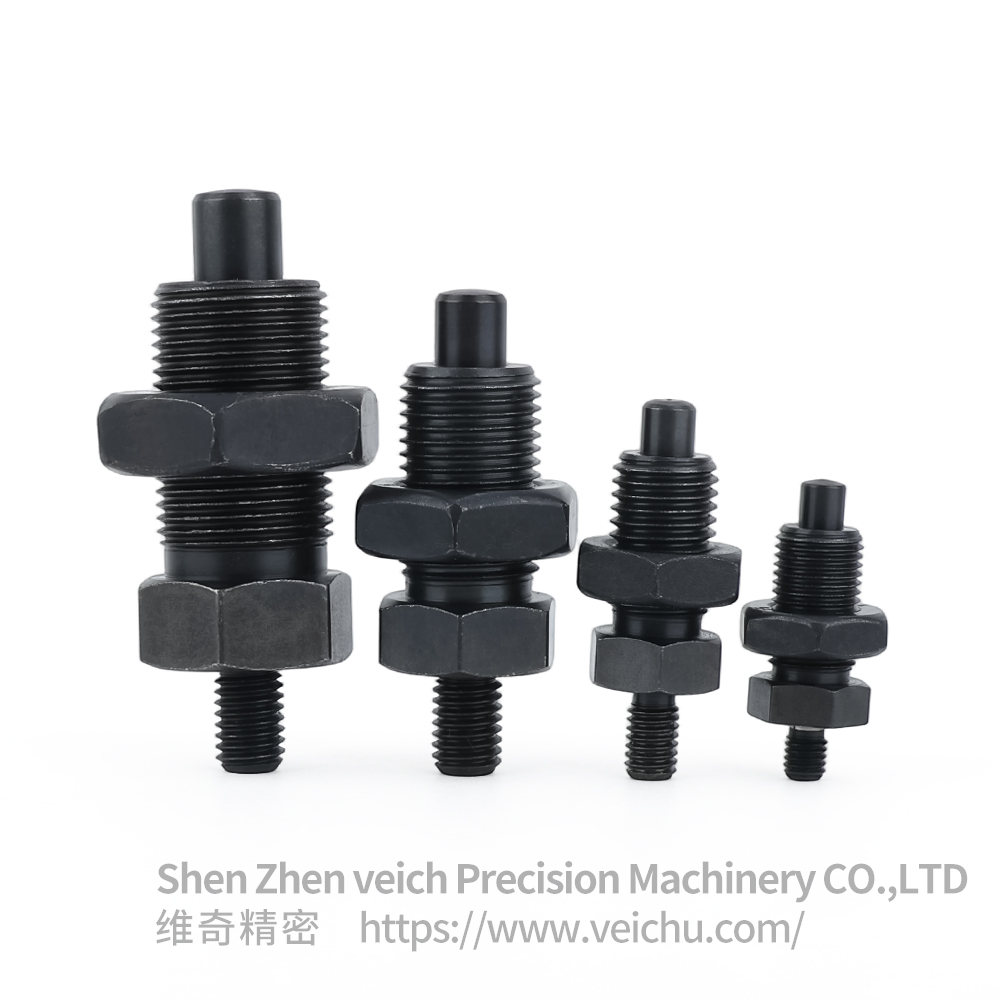 VCN223-GK- Carbon Steel Dowel Spring Loaded Plunger No Knob