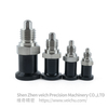 VCN215-BN-Stainless Steel Aluminum Knob Hand-Retractable Plungers