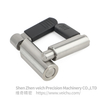VCN228-BN Stainless Steel L Type Handle Non-Threaded Indexing Plunger with Lever Cap