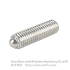 VCN419-SS Stainless Steel Threaded Type Ball Head Plunger