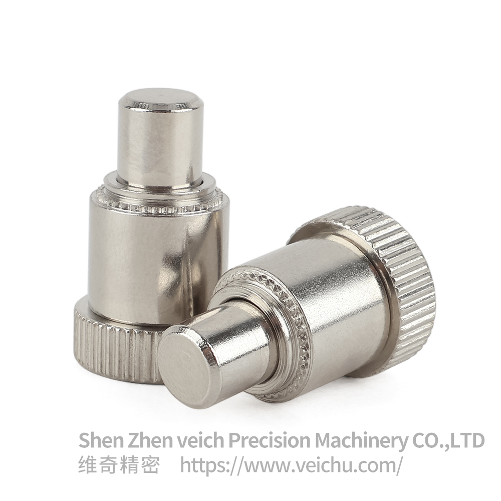 VCN522 Carbon Stell Return Type Mini Spring Plunger