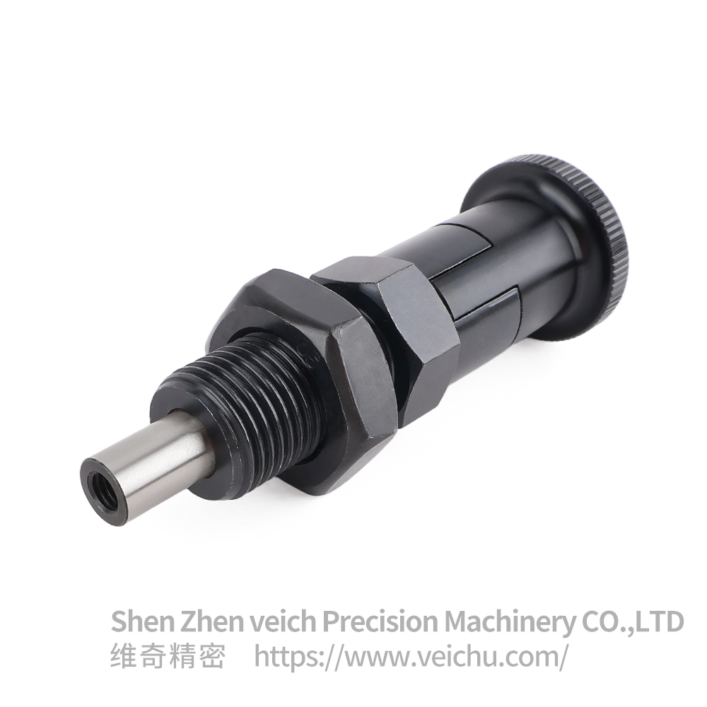VCN211-CK Carbon Steel Rest Position Type Aluminum Knob Indexing Plunger
