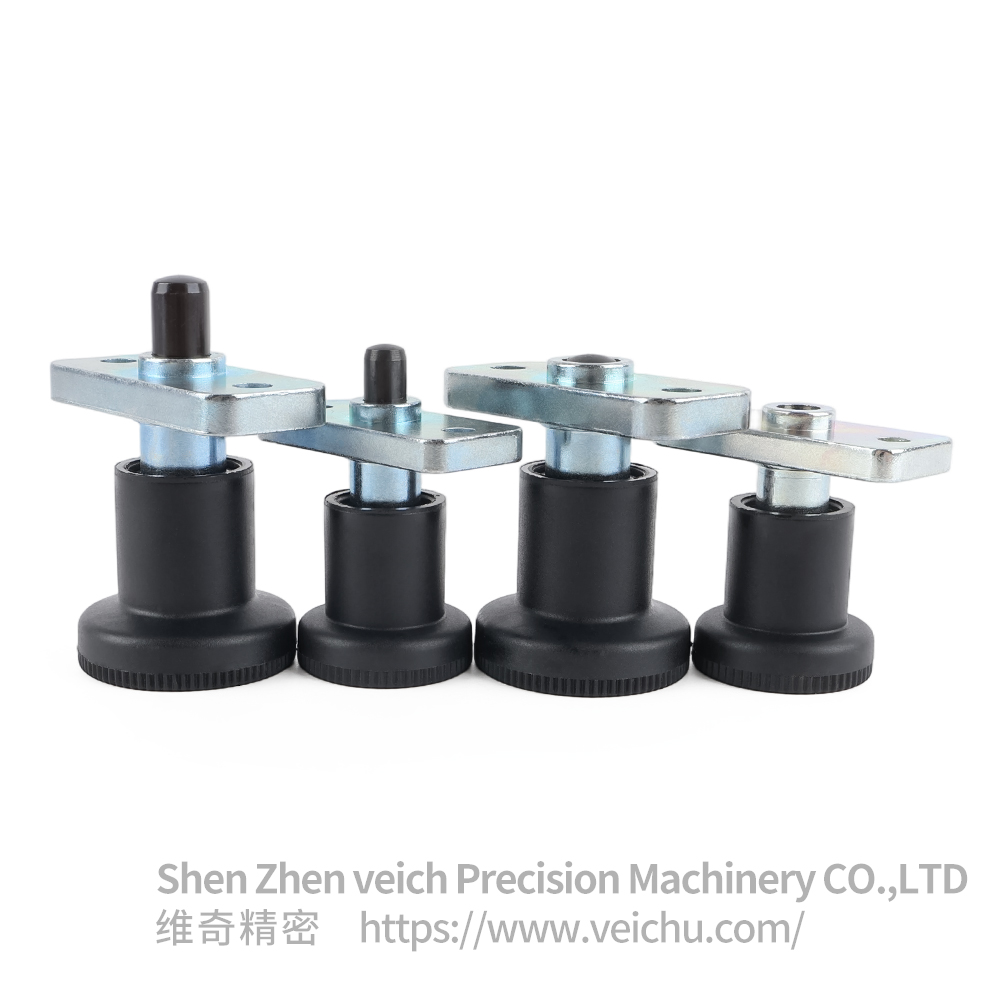 VCN232-C Rest position Carbon Steel Spring Loaded Plunger with Flange