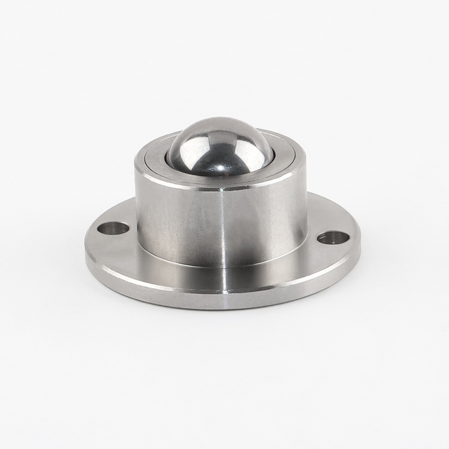VCN318 Stainless Steel Ball Transfer Units - Flange Type