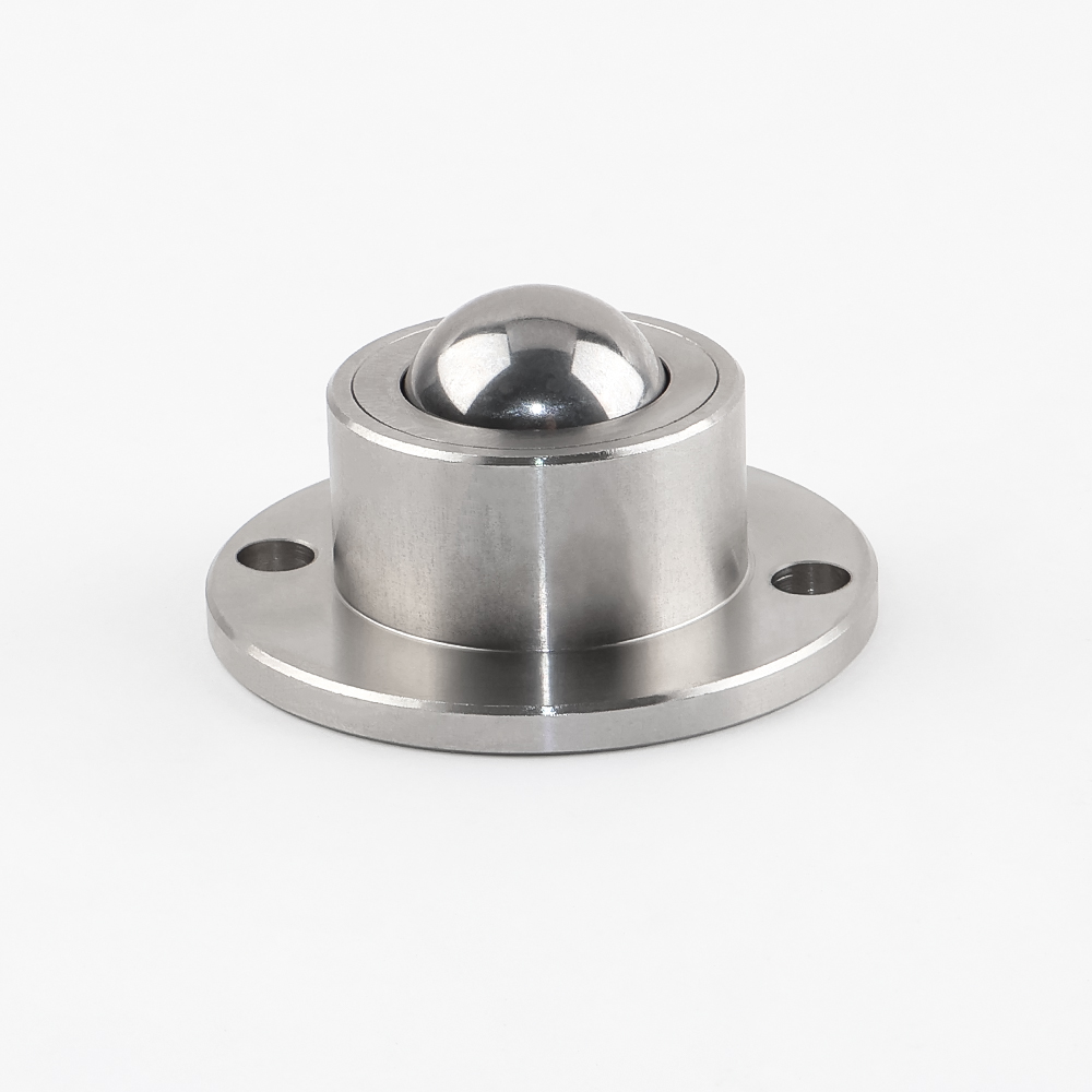 VCN318 Stainless Steel Ball Transfer Units - Flange Type