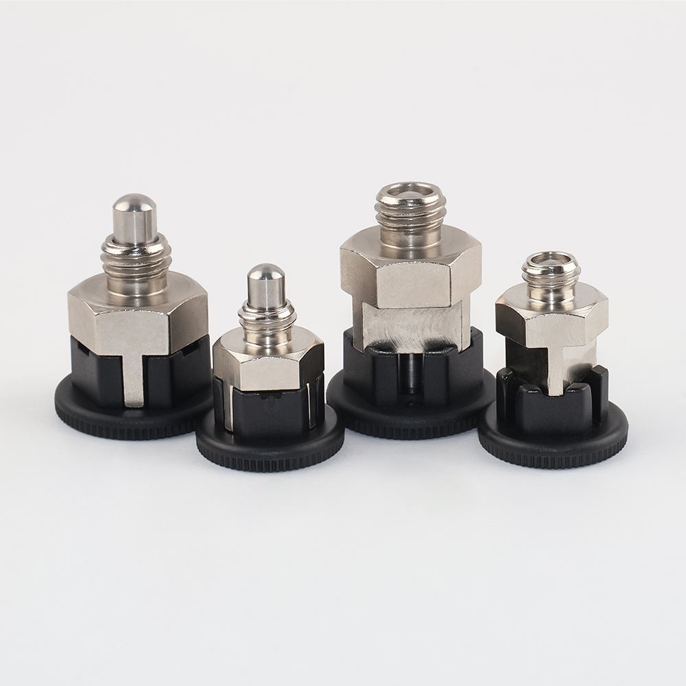 VCN213 Indexing Plungers - Compact, Self-Locking Type