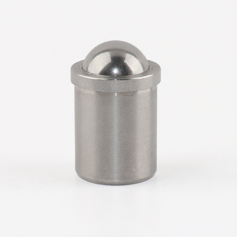 VCN410-S Stainless Steel Ball Plunger - Press Fit,Flange