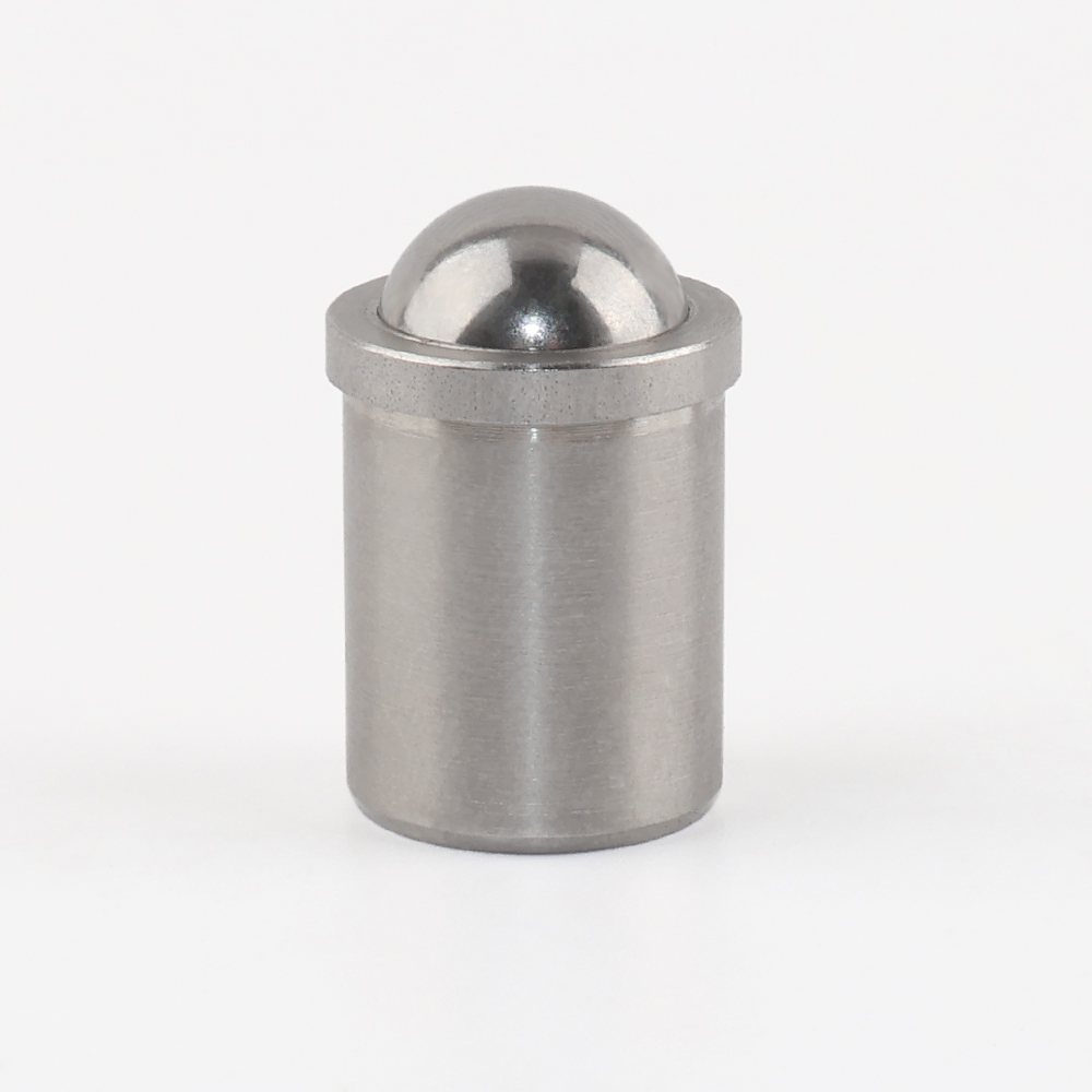 VCN410-S Stainless Steel Ball Plunger - Press Fit,Flange