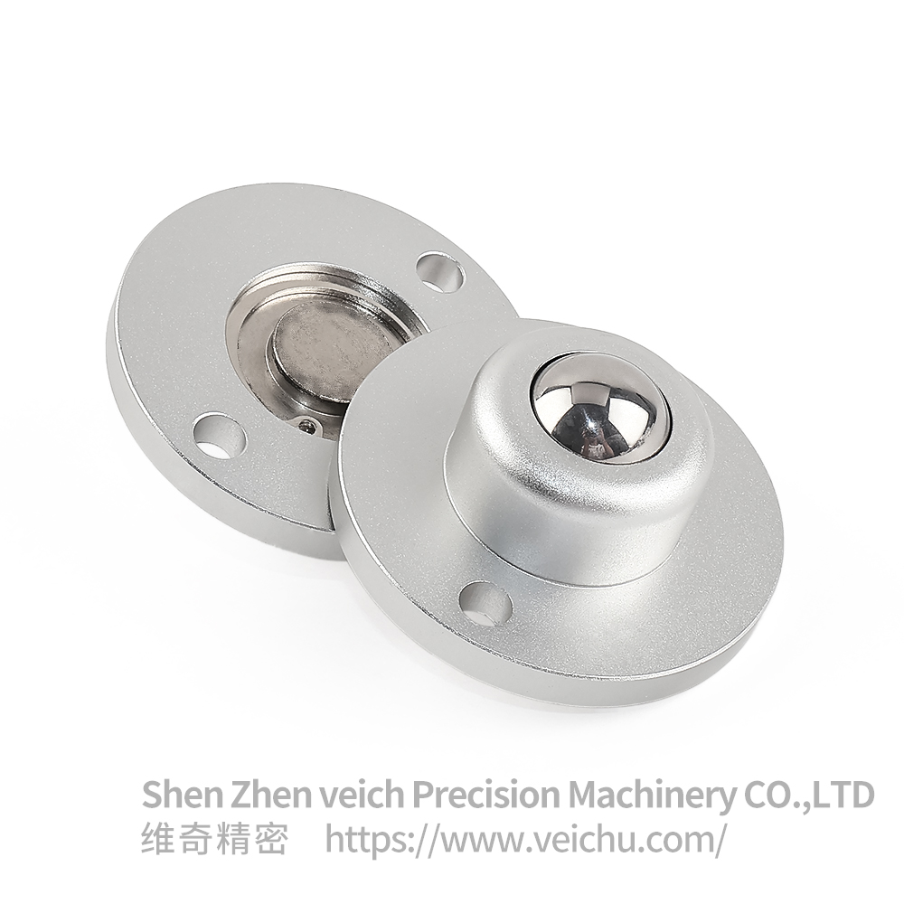 VCN338 Carbon Steel Conveyor Ball Rollers with Flange