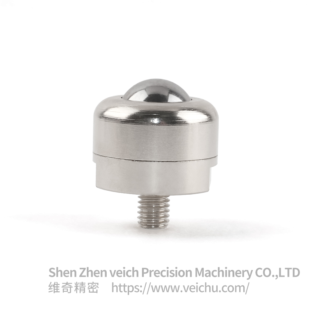 VCN335 Carbon Steel Conveyor Ball Rollers with Threaded Rod