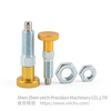 VCN217-BK-Gold Stainless Steel Return Type Spring Plungers