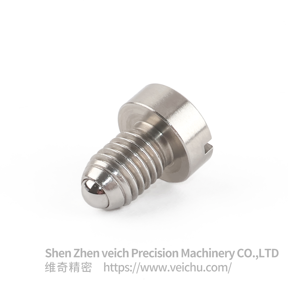 VCN417-SS Stainless Steel Ball Plunger with Single Slot