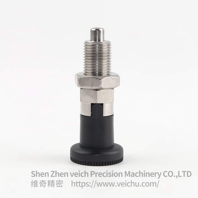 VCN220-CNK Nylon Knob Dowel Spring Loaded Plunger