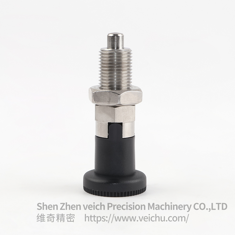 VCN220-CNK Nylon Knob Dowel Spring Loaded Plunger