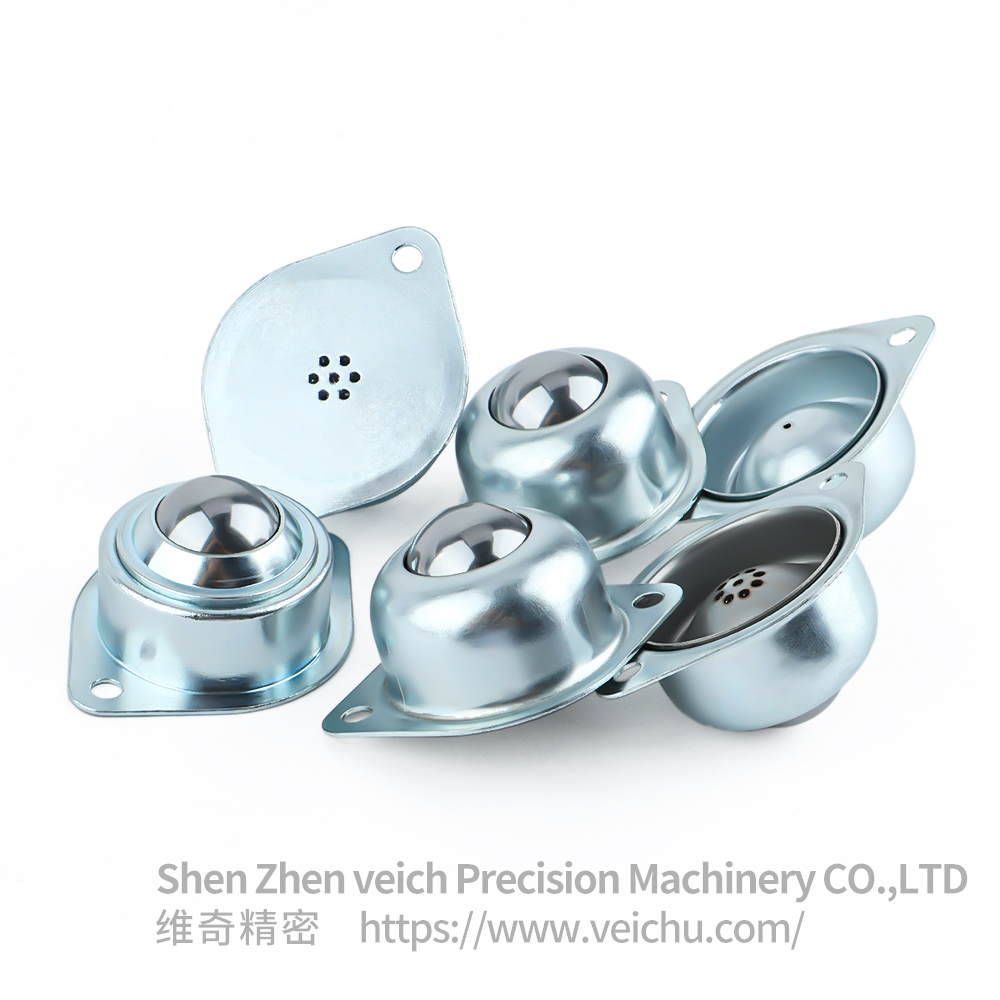 VCN348-80 Carbon Steel Ball Rollers with Flange