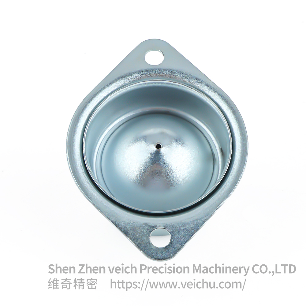 VCN348-50 Carbon Steel Conveyor Ball Rollers With dust exhaust holes
