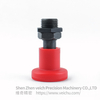 VCN216-CK-Red Carbon Steel Plastic Knob Sring plunger