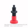 VCN219-BK-Red Handle Carbon Steel Indexing Spring Plunger
