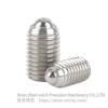 VCN327-BM Stainless Steel Threaded Type Roller Ball with Spring