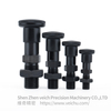 VCN221-CK-Black Carbon Steel Nylon 6 Knob Spring Detent Plungers