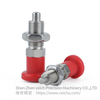 VCN221-BNK-Red Stainless Steel Nylon6 Knob Precision Indexing Plunger