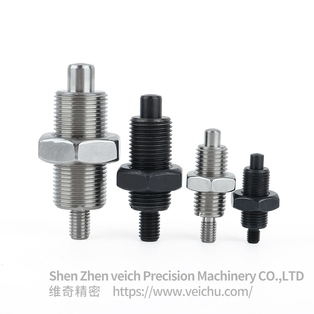 VCN222-GNK- Stainless Steel Precision Indexing Plunger without Knob