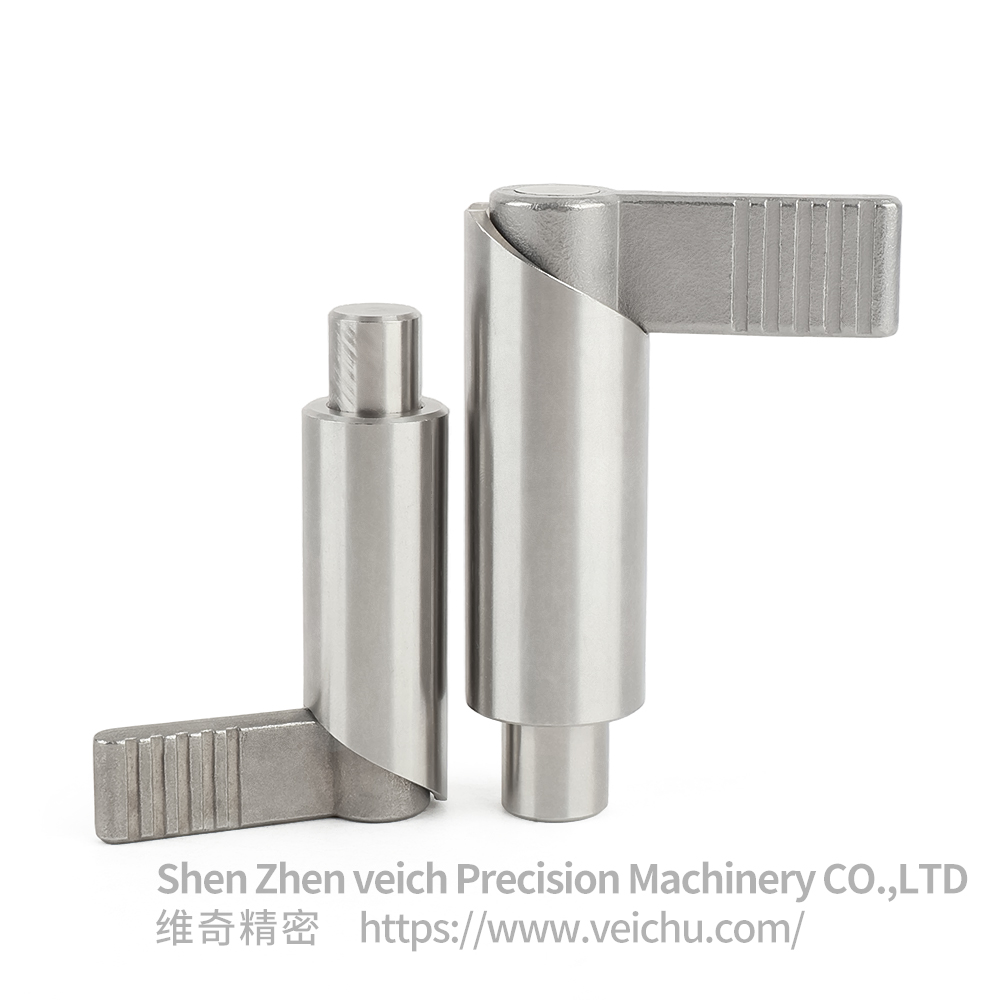 VCN228-AN Stainless Steel L Type Handle Non-Threaded Indexing Plunger 