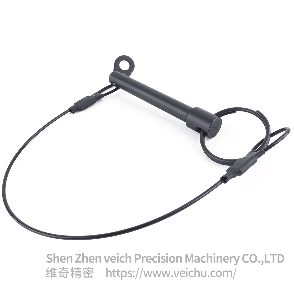  Stainless Steel Black Oxide Pull-ring Type Quick release lock pin