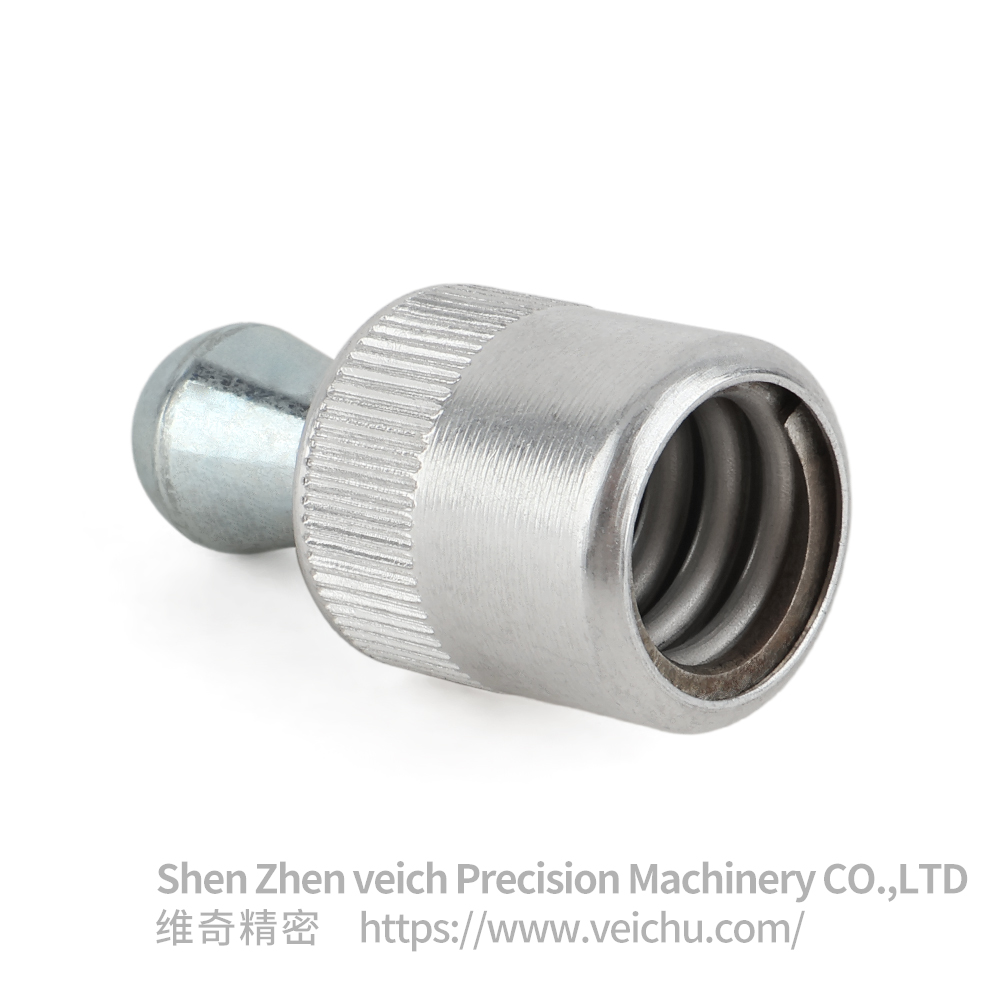 VCN523-B Aluminum Side Locating Pin With Dust-proof Ring