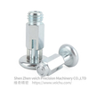 VCN231-C Rest Position Type Stainless Steel Mushroom head Hand-Retractable Plungers
