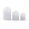 VCN410 White POM Ball Plunger - Press Fit,Flange
