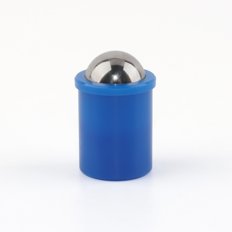 VCN410-NPS POM Ball Plunger - Press Fit,Flange