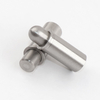 VCN510-F Flat Head Stainless Steel Spring Plunger - Smooth,Flanged