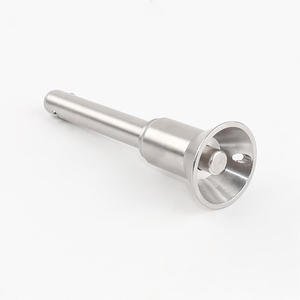 VCN122 Ball Lock Safety Pin with Horn-Shaped Handle