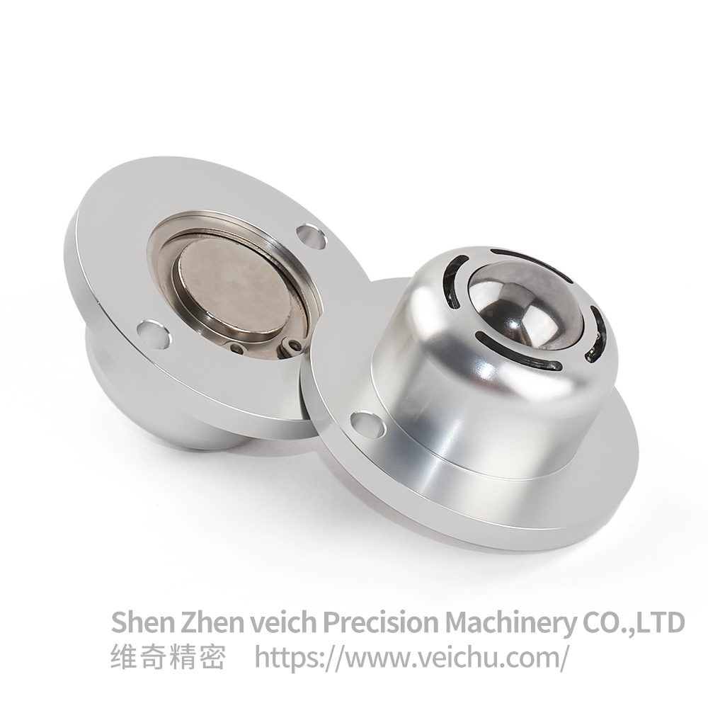 VCN336 Carbon Steel Conveyor Ball Rollers with Flange