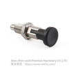 VCN217-YNK Gold Knob Stainless Steel Indexing Plungers