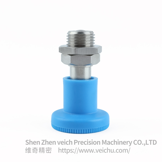 VCN216-CNK-Blue Self-locking Type Spring Loaded Plunger